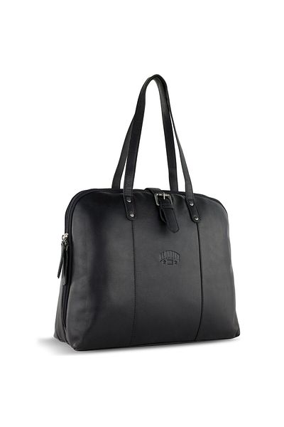 Klondike 1896 Gold Charles Aktentasche Leder 37 cm Laptopfach