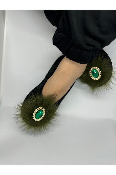 SiFu STYLE Κομψότητα και άνεση μαζί: Hürrem Taşlı Ev Ballerina Pisi Booties