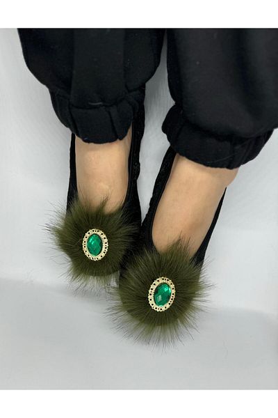 SiFu STYLE Κομψότητα και άνεση μαζί: Hürrem Taşlı Ev Ballerina Pisi Booties