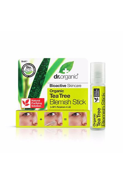 Dr. Organic Bioactive Organic Tea Tree Stick Para Acné 8 ml