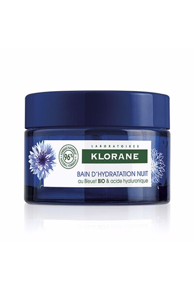 Klorane Bio-kornblume &amp Hyaluronsäure Nacht-feuchtigkeitsbad 50 ml