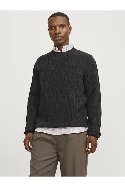 Jack & Jones Premium Strickpullover Einfarbig Strickpullover