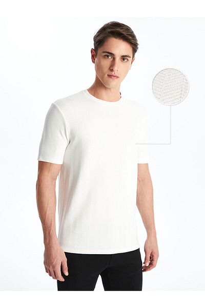 LC Waikiki Ανδρικό μπλουζάκι με κοντό μανίκι Lcwk Crew Neck