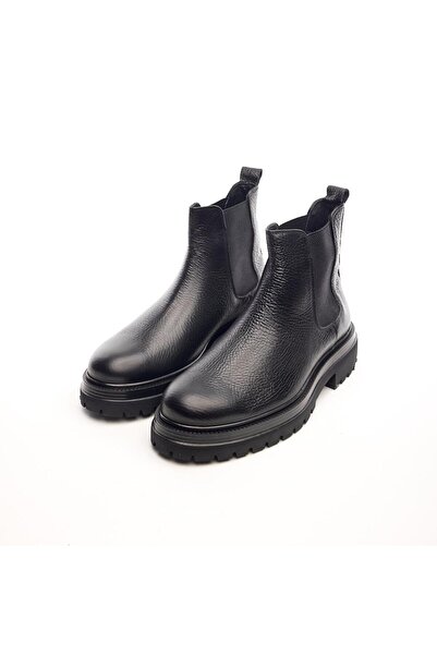 derinet Comfort Taban Hakiki Deri Erkek Bot