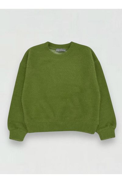 Little Star Girl's Soft Textured Knitwear Sweater