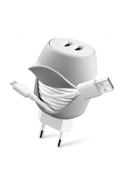 Cellular Line Twister Charger Dual 10W 2.1A Seyahat Şarj Aleti