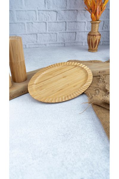 Bambum Large Crumble Oval Plate