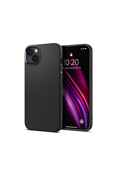 Spigen iPhone 14 Plus Kılıf Liquid Air Matte Black - ACS04891