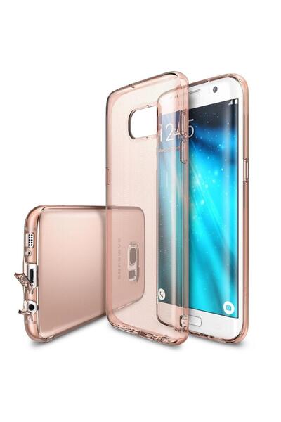 Ringke Air Galaxy S7 Edge Ile Uyumlu Kılıf Rose Gold