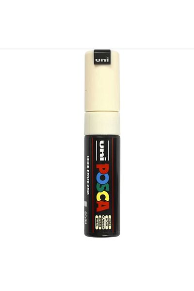 UNİ-BALL Uni Posca Water Based Poster Marker Pc-8K 8.0 Ivory
