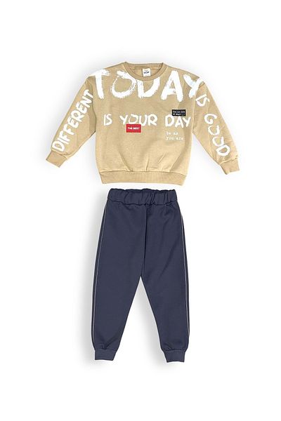 Mnk Baby&Kids Παιδική φόρμα Fleece 3 κλωστών - MNK 415169   ΜΠΕΖ