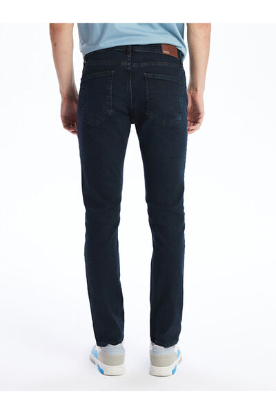 LC Waikiki Ανδρικό τζιν παντελόνι Xside Indigo 750 Slim Fit