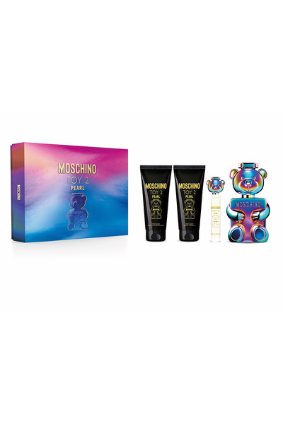 Moschino Toy 2 Pearl Kadın Parfüm Seti (edp parfüm 100ml+duş jeli 100ml+vücut losyonu 100ml+10ml)