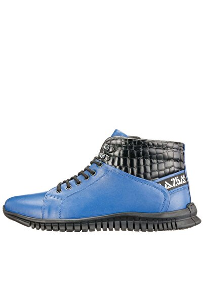 İriadam 45 - 46 - 47 - 48 - 49 - 50 Büyük Numara Erkek Fermuarlı Bot BRK4414 Sax