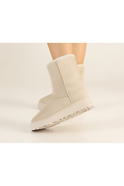 LABRONA أحذية نسائية يومية مع فرو من الداخل