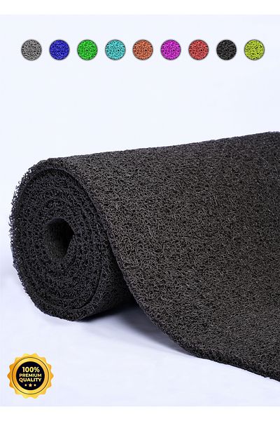 Pratixstore Curly Mat (Size and Color Options of your choice) Non-Slip Base Carpet Runner Door Front Mat