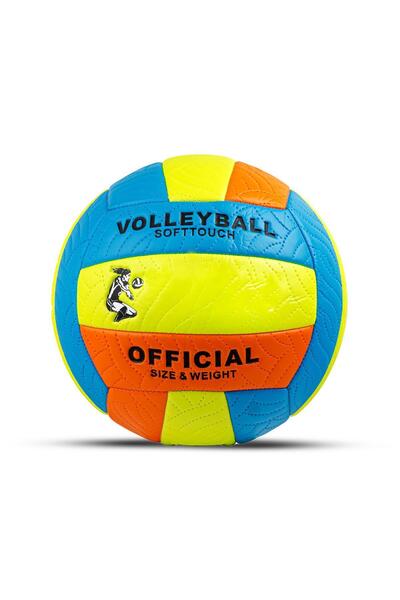x1marka 1.Kalite Yumuşak Yüzey Dikişli Soft Touch Voleybol Topu İç ve Dış Mekan 5no Çift Astar Eğitici Top