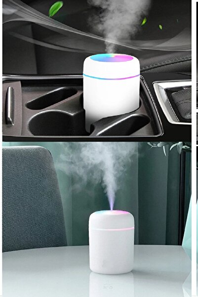 Genel Markalar 300 Ml Ultrasonik Hava Nemlendirici Buhar Makinesi USB li Işık...