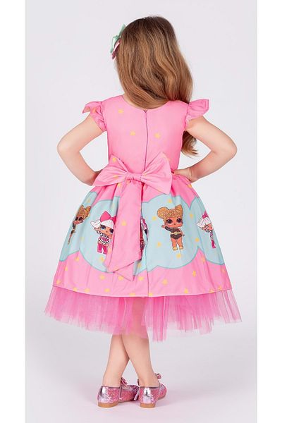 Mnk Girl's Pink Tutu Dress Pink