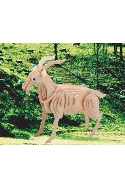 CT STONES بازل خشبي ثلاثي الابعاد - الماعز