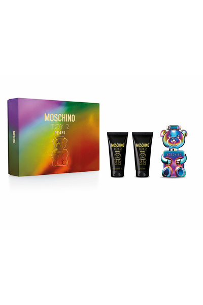 Moschino Toy 2 Pearl Kadın Parfüm Seti 24 (edp parfüm 50ml+duş jeli 50ml+vücut losyonu 50ml)