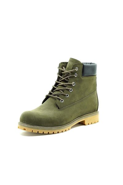 İriadam Khaki Nubuck Style Winter Men's Boots - Size 36-50