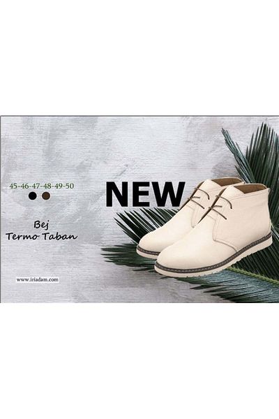 İriadam Comfortable Large Classic Shoes