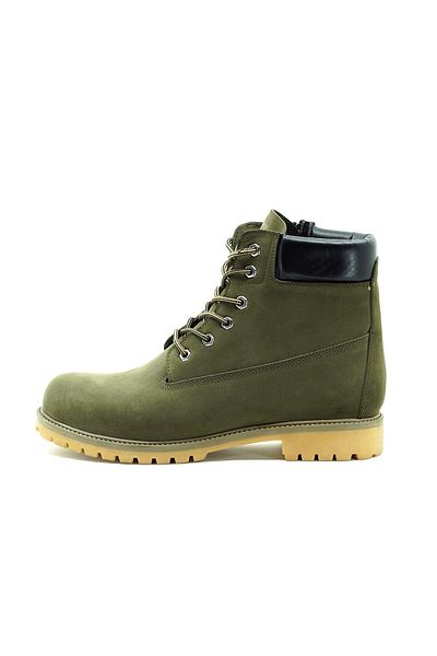 İriadam Khaki Nubuck Style Winter Men's Boots - Size 36-50