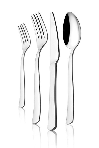 Avcı Istanbul 24 Piece Fork Spoon Knife Set