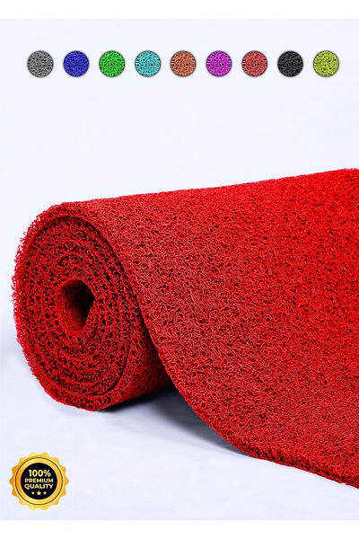 Pratixstore Curly Mat (Size and Color Options of your choice) Non-Slip Base Carpet Runner Door Front Mat
