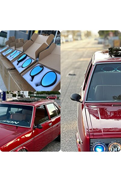 as garaj Mavi Camlı California Ayna