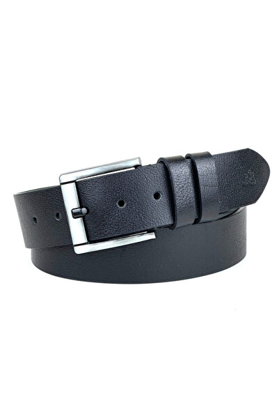 Hakiki Deri 4,5 Cm Erkek Kot Kemeri - Manda Derisi Spor Kemer - Ekstra Yumuşak