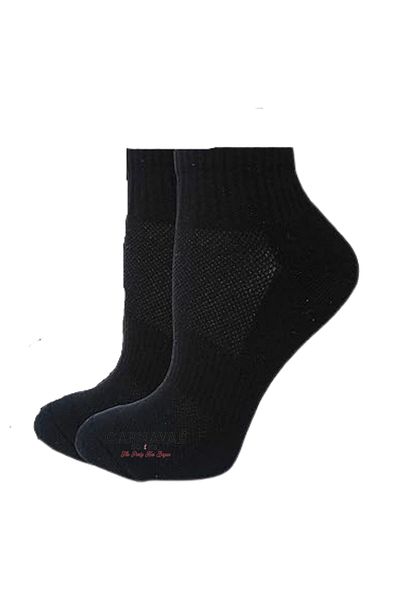 CARNAVAL SOCKS Черни хавлиени ботуши