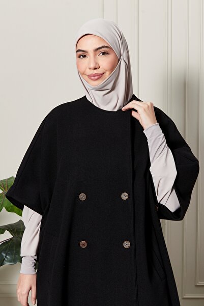 HATİCEATABEYLİBUTİK KROVEZE PANÇO UZUN