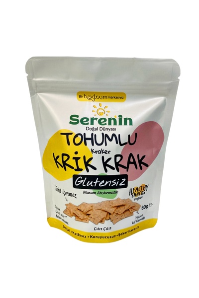 Serenin Doğal Dünyası Seren'in Doğal Dünyası / Tohumlu Kraker - Krik Krak /gl...