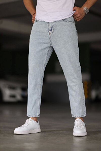 daniel milano بنطال جينز رجالي من Boyfiend بلون أبيض ثلجي مستقيم