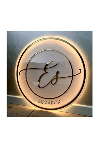 Eylül Kişiye-firmaya Özel Işıklı Tabela 50*50