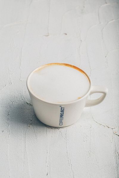 Coffee Project كوب كابتشينو من البورسلين| كوفي بروجيكت مطبوع 200 مل