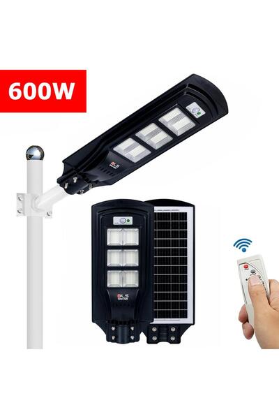 DLS 600W Solar Güneş Enerjili LED Bahçe & Çevre Aydınlatma Lambası Profesyone...