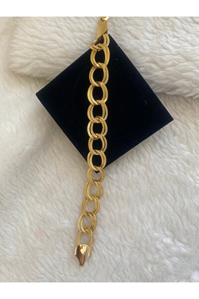 gülen dm Altın kaplama iki sıradan oluşan uzay yolu bileklik