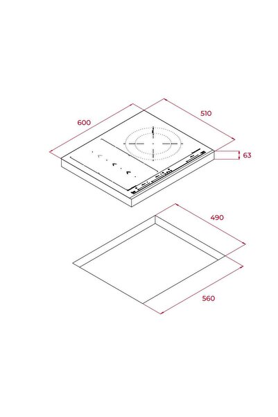 Teka IZS 65600 İndüksiyonlu Ocak