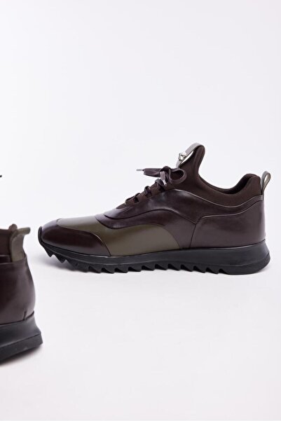 derinet Hakiki Deri Erkek Sneaker