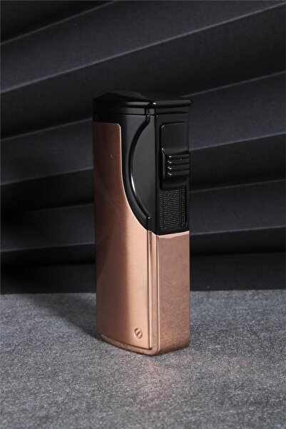 Silvio Monetti Rose Renk Üç Pürmüzlü Gazlı Çakmak 24csm905mr02