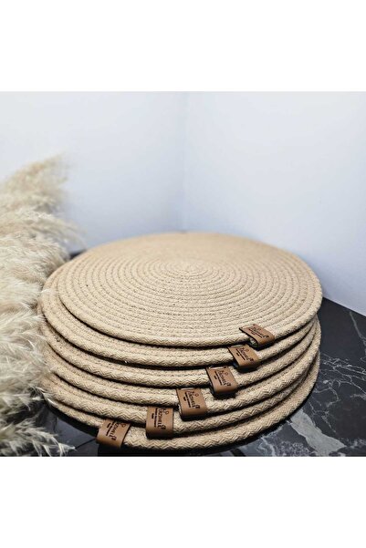 urzsmell 6-Piece Luxury Presentation Food Serving Set - American Serving, Wicker Color, Supla Dish, 100% Handmade