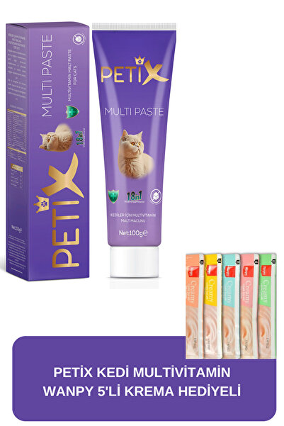 Petix Multivitamin Malt Macun 100gr Bağışıklık Sistemi Destekleyici (Wanpy 5 ...