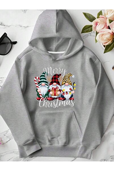DAXİS Sportwear Company Φούτερ UNISEX Καλά Χριστούγεννα με κουκούλα