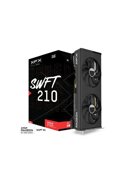 XFX Radeon Rx7600 Xt Speedster Swft 210 16gb Gddr6 128 Bit Ekran Kartı
