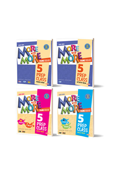 Kurmay Yayınevi More And More 5. Sınıf Prep Class 4lü (COURSE ACTIVITY SKILLS...