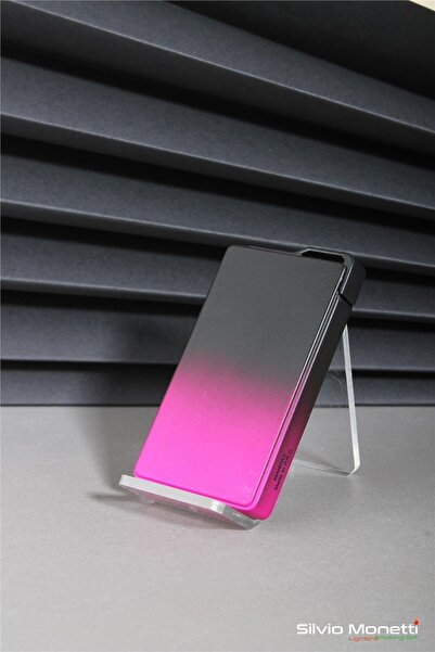 Silvio Monetti Pembe Özel Tasarım Gazlı Çakmak 24csm825mr05