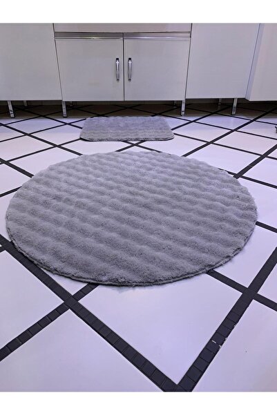 Madrid Home Kaymaz Taban Bubble Yıkanabilir Dekoratif Halı